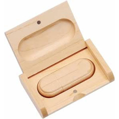 USB3.0 64GB Flash Driver Wooden USB Stick Pen Drives with Wooden Box (3.0 64GB)