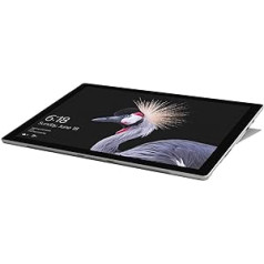 Microsoft Surface Pro 5 — Core i5 2,6 GHz, 8 GB RAM, 128 GB SSD — Silber (Generalüberholt)