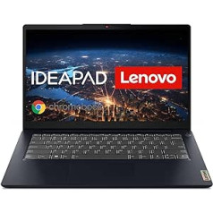 Lenovo Chromebook IdeaPad Slim 3 | 14 collu Full HD displejs | MediaTek MT8183 | 4 GB RAM | 64 GB SSD | ARM Mali-G72 MP3 grafikas | Chrome OS | QWERTZ | Zils | 3 mēneši Premium Care