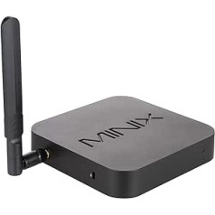 MINIX NEO Z83-4 Max, 4GB/128GB bez ventilatora Windows 10 Pro Mini dators, [divjoslu Wi-Fi/Gigabit Ethernet/Dual Output/4K/BT/Auto Power On] Pārdod tieši MINIX.