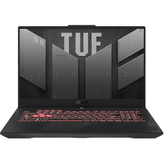 ASUS TUF Gaming A17 Laptop | 17.3 Inch WQHD 240Hz/3ms Anti-Glare IPS Display | AMD R9 7940HS | 16 GB RAM | 1 TB SSD | NVIDIA RTX 4070 | Windows 11 | QWERTZ Keyboard | Mecha Grey