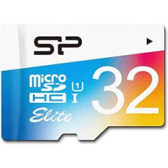 Silicon Power 32GB microSDHC 32GB MicroSDHC UHS-I Class 10 Speicherkarte - Speicherkarten (MicroSDHC, 0-70 °C, Mehrfarben, -40-85 °C, UHS-I, Class 10)