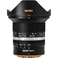 NiSi 9 mm F2.8 ASPH Sun Stars īpaši plata leņķa APS-C sistēmas kameras objektīvs, kas paredzēts Fujifilm X-Mount