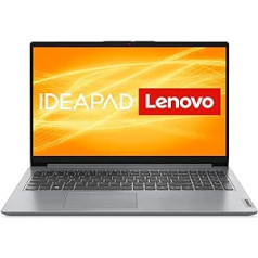 Lenovo IdeaPad Slim 1 klēpjdators | 15,6 collu Full HD displejs | Intel Core i3-1215U | 8 GB RAM | 512 GB SSD | Intel UHD grafikas | Win11 Sākums | Pelēks | QWERTZ | 3 mēneši Premium Care