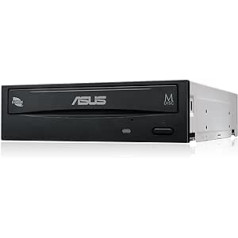 Asus DRW-24D5MT interner 24x DVD Brenner (DVD+-RW, Bulk E-Green Silent) schwarz