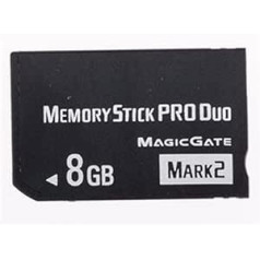 Memeory Stick Pro Duo (Mark2) 8GB PSP Memory Card Compatible with Sony PSP1000 2000 3000 Camera Memory Card