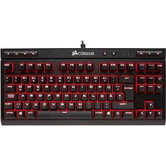 Corsair mehāniskā spēļu tastatūra (QWERTZ), melna