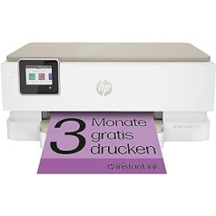 HP Envy Inspire 7220e daudzfunkciju printeris, tintes printeris, 3 mēnešu bezmaksas drukāšana ar iekļautu HP Instant Ink, HP+, drukāšana, skenēšana, kopēšana, fotoattēlu drukāšana, DIN A4, Wi-Fi, gaisa nospiedums