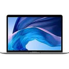 2020. gada Apple MacBook Air ar 1,1 GHz Intel Core i3 (13 zoli, 8 GB RAM, 256 GB SSD kapazität) (QWERTY angļu valodā) Space Grau (Generalüberholt)