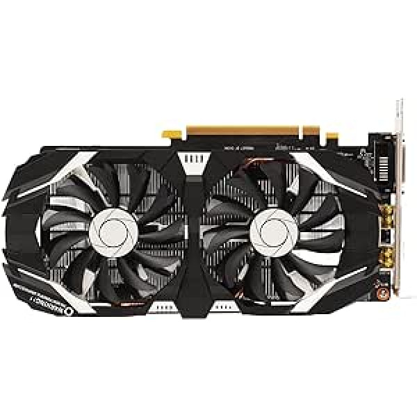 Topiky GTX 1060 Graphics Card, 6GB/5GB/3GB GDDR5 Gaming Graphics Card 192bit 4K HDR 8008MHz Memory Frequency, HDMI DVI DP Interface, Two Fans (5GB)