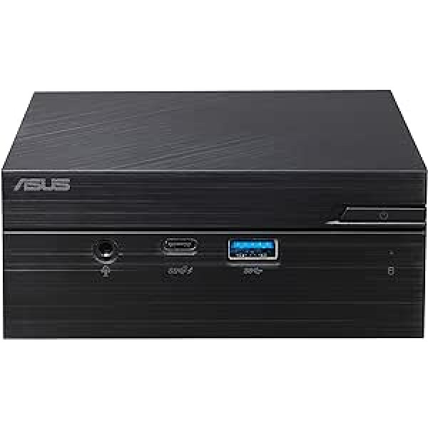 ASUS PN41-BBC029MCS1 Barebone Mini PC (Intel Celeron N4500 procesors, integrēta Intel HD grafika, WiFi5, Bluetooth 5.0, ar audio mikroshēmu, bez operētājsistēmas, COM ports) Melns