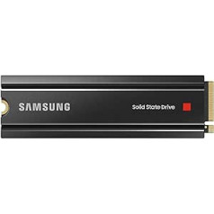 Samsung 980 PRO 1 TB Heatsink PCIe 4.0 (up to 7,000 MB/s) NVMe M.2 (2280) Internal Solid State Drive (SSD) (MZ-V8P1T0CW)