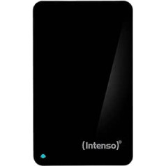 Intenso Memory Case 4 TB ārējais cietais disks 2,5 collas, 5400 apgr./min, 8 MB kešatmiņa, USB 3.0, melns