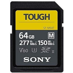 Sony 64 GB UHS-II SD Tough M sērijas atmiņas karte SF-M64T