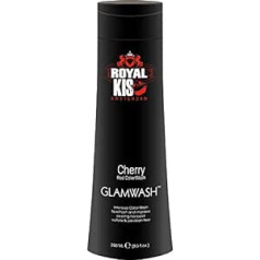 KIS Royal KIS GlamWash - Вишня (Красный) - 250 мл - Цветной шампунь - Полуперманентный - 2 в 1: цветные пигменты и шампунь - Без силикона