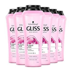 Schwarzkopf Gliss šķidrais zīda spīduma šampūns, 250 ml, 6 gab.