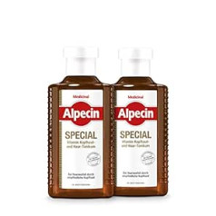 Alpecin Medicinal Special - 2 x 200 ml - Vitamīns galvas ādas un matu toniks | Matu izkrišanai jutīgas galvas ādas dēļ