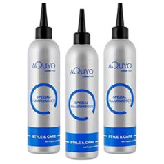 Aquyo Cosmetics Style & Care Hair Tonic Scalp Care sausai un niezošai galvas ādai (3 - 3 x 200 ml iepakojumā) | Matu toniks galvas masāžai, matu ūdens novērš blaugznas un mazina niezi