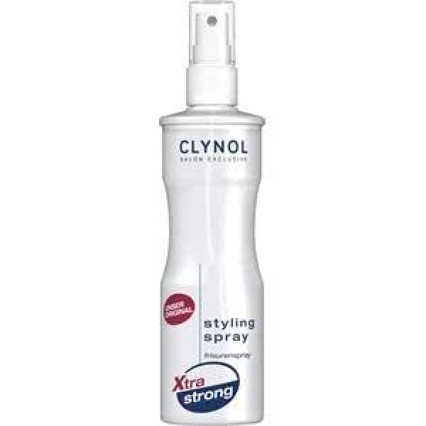 Clynol Clynol Xtra Stron Styling Spray 2 x 250 мл, 1 шт. в упаковке (1 x 0,5 л), мелкодисперсный