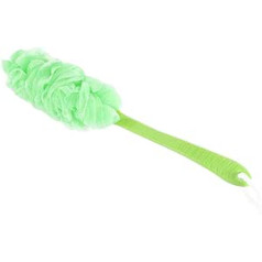 Arswin JIAHAO Body Bath Brush, Non-Slip Long Handle Body Brush, Nylon Mesh Shower Brush, Back Scrubber, Bath Sponge for Men and Women, Wet or Dry Body Brushes (Green)