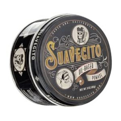 Suavecito pomāde uz eļļas bāzes, augsta spīduma ilgstoša noturēšana, ölbasierte pomāde, ideāli piemērota jebkuram matu tipam, 3 unces/85 g