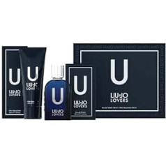 Desire Fragrances Liu Jo Lovers Gift Box vīriešu smaržas U EDT 100 ml ar balzamu pēc skūšanās 200 ml iepakojumā