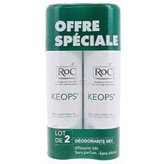 ROC Keops Dry Spray Dezodorants 2x150ml