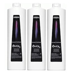 L'oréal Paris Loreal 1,8% Diaktivators 3 x 1000ml Developer Lotion H2O2 LP Peroxide 6 Vol. Oksidācijas krēms