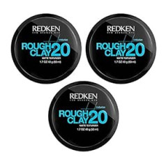 Redken Styling Rough Clay 20 Action — 3 x 50 ml = 150 ml — jauna sērija