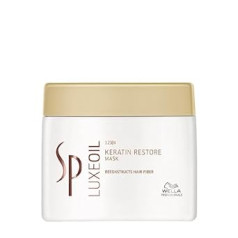 Wella SP System Professional Luxeoil Keratin Restore Mask, 1er Pack, (1x 400 ml)