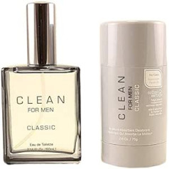 Clean For Men Classic Set Eau de Toilette, 60 ml + Deo