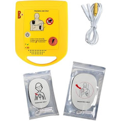 Mini AED Training Device German - Teaching Device for AED Training, AED Responder Kit, AED Trainer First Aid Teaching Training Device for Students Lecturers First Aid (XFT-D0009)