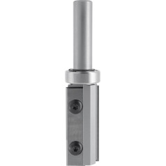 ENT 20322 Reversible Flush Cutter HW, Shaft (S) 12 mm, Diameter (D) 22 mm, NL 49.5 mm, SL 40 mm, GL 100 mm, with Ball Bearing