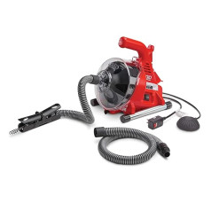 RIDGID 60753 PowerClear cauruļu tīrīšanas mašīna, 230 V, Apvienotās Karalistes spraudnis