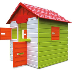 Mondo Mini Ciabot Garden House 32000 Children's Playhouse, Indoor and Outdoor Use, Multi-Colour