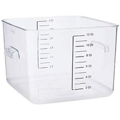 Rubbermaid Commercial Products J874 Rubbermaid Commercial Products Space Saver Container, 12 l