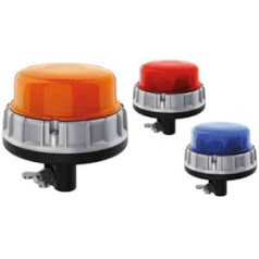 HELLA 2XD 011 557-211 LED-Strobe-type Beacon - K-LED 2.0 - 12/24V - Pipe-neck - Blue