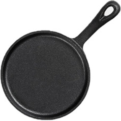 AVFORA ,Topf Kochgeschirr 13 cm/16 cm/20 cm Antihaft-Bratpfanne Eisenguss verdicktes Omelett Steak Minutenkocher Antihaft-Pfanne Bratpfanne Wok (Size : Small)