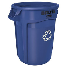 Rubbermaid Commercial Products 75.7 Litre Brute Recycling Container - Blue