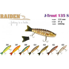 Vobleris RAIDEN «J-Trout» 135 S