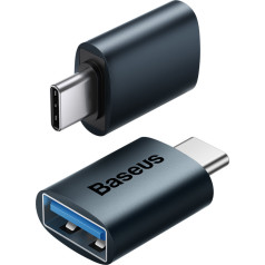 Ingenuity sērijas USB-C uz USB-A adapteris, zils