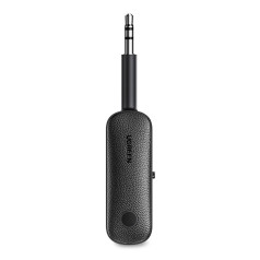 Uztvērēja raidītājs Bluetooth mini ligzda 3,5 mm melna