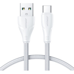 Surpass Series USB — USB-C 3A kabelis 1,2 m balts