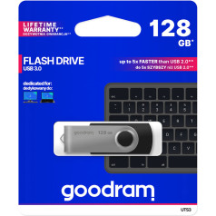 Goodram Pendrive 128GB USB 3.2 Gen 1 UTS3 melns