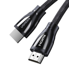 Pīts kabelis ar HDMI 2.1 8K / 4K savienotājiem, 3 m, melns