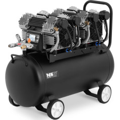Bez eļļas kompresora gaisa kompresors 50 litri 3-12bar 3000W