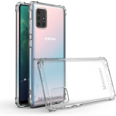 Bruņu maciņš priekš Samsung Galaxy A72 4G Anti Shock caurspīdīgs