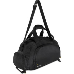 Ceļojumu sporta soma mugursoma rokas bagāža 40x20x25cm melna