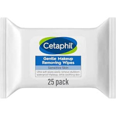 Cetaphil maigas kosmētikas noņemšanas salvetes, 25 Count