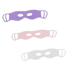 ‎Fomiyes FOMIYES Pack of 3 abpusējas acu maskas Silikona zem acu plāksteri Silikona acu plāksteri pārklāj pietūkušām acīm Maskas Pērļu maskas Silikagela ledus maisiņš Portatīvie ceļojumi